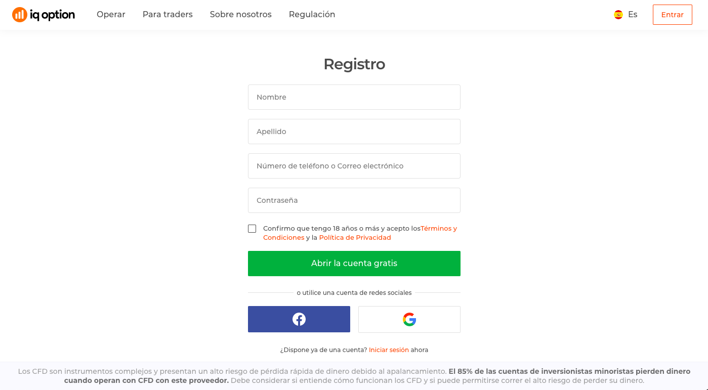 Entrar a la plataforma se puede después de hacer el registro rápido Entrar a la plataforma se puede después de hacer el registro rápido