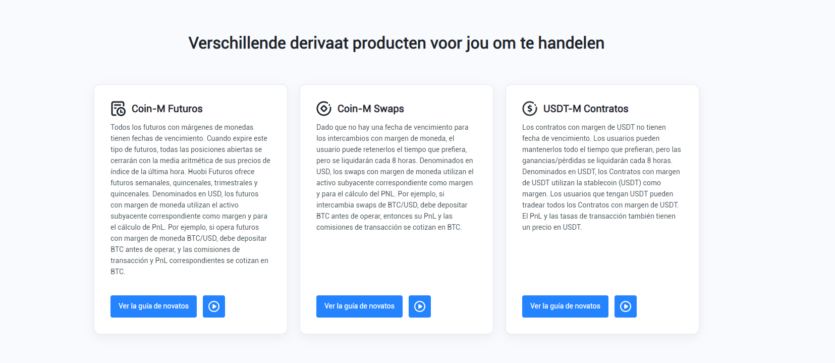 Derivados de Huobi Global Derivados de Huobi Global